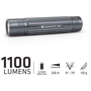 Latarka Suprabeam Q3r 1100lm LiIon USBC