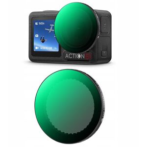 Filtr Pełny Szary Typ Fader Regulowany Nd2-32 Do Dji Osmo Action 3 4 5 Pro / Kf01.2752
