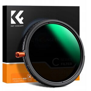 Filtr Hybrydowy 3w1 K&f 72 Mm 72mm Fader Nd2-32 + Cpl + Black Diffusion 1/4 / Kf01.2068