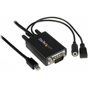 Kabel StarTech DisplayPort - D-Sub (VGA) 3m czarny (DP2VGAAMM3M)