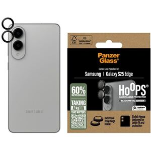 Προστατευτικό φακού PanzerGlass Hoops για το Samsung Galaxy S25 Edge μαύρο