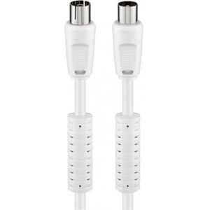 Kabel antenowy (80 dB), filtr ferrytowy, podwójne ekranowanie - Długość kabla 1.5 m