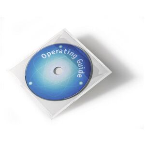 DURABLE POCKETFIX CD/DVD Selbstklebetasche 100 Stück