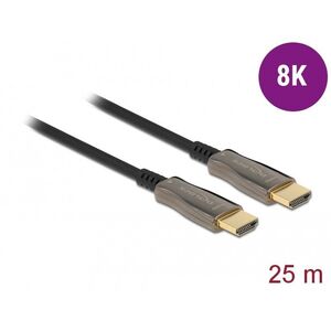 DELOCK Aktives Optisches Kabel HDMI 8K 60Hz 25m