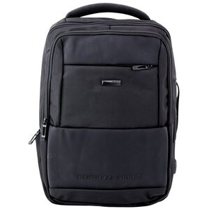 Plecak Miejski Biznesowy USB Pas Piersiowy Czarny 26L