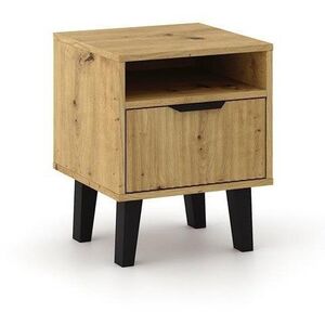 Szafka nocna Scandi 1S SLIM DĄB ARTISAN