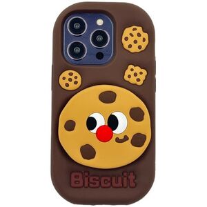 ETUI CASE 3D BISCUIT Z PODSTAWKĄ IPHONE 14 Pro standard