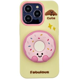ETUI CASE 3D DONAT Z PODSTAWKĄ IPHONE 14 Pro standard