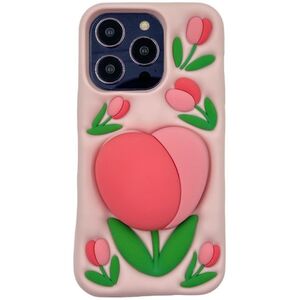 ETUI CASE 3D TULIP Z UCHWYTEM IPHONE 16 PRO standard