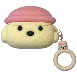 ETUI CASE 3D DOG PINK AIRPODS 3/4 standard