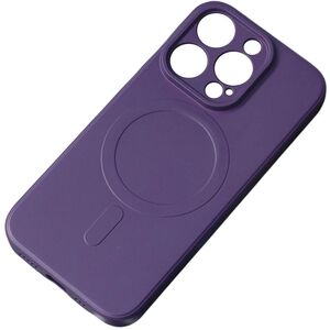 Θήκη Σιλικόνης με MagSafe για iPhone 16e - μωβ