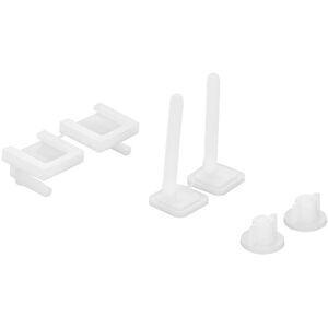 TOILET-SEAT KINNITUSKOMPLEKT PLAST