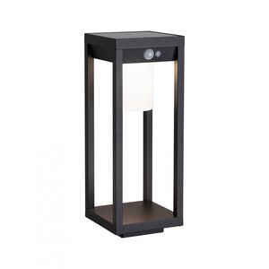Φωτιστικό κήπου MARISOL LED ηλιακό PIR 3000K 350lm IP44 μαύρο