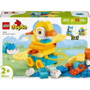 Duplo 3 w 1 Zwierzątka na kółkach (10448)