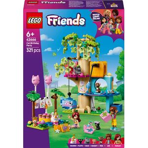 LEGO Friends Kocie przyjęcie urodzinowe i domek na drzewie (42666)