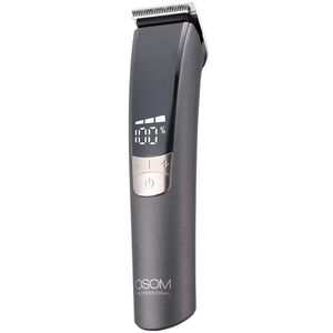 Επαγγελματική κουρευτική μηχανή OSOM Professional PRIME Cordless Hair Clipper OSOMP01GBL, μαύρου χρώματος