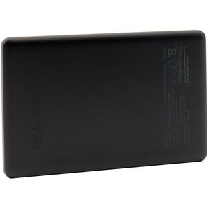 REALPOWER PB-5000 MAG εξαιρετικά λεπτό, 5000 mAh, Μαύρο