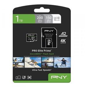 PNY Karta pamięci microSDXC Elite Prime 1TB + adapter SD
