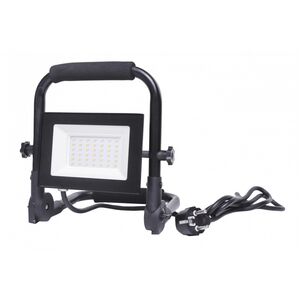Φορητός προβολέας LED GTV iNEXT, 30 W, 2400 lm, 6400 K, IP65, μαύρο.