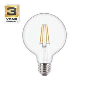 ΛΑΜΠΑ LED G95 7W E27 2700K 806LM FILAM
