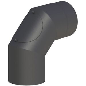 FERROLUX ΓΩΝΙΑ 90° 120 ΜΕ ΚΑΘΑΡΙΣΜΟ ΜΑΥΡΟ