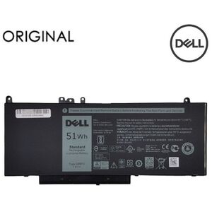 Nešiojamo kompiuterio baterija, DELL G5M10, 51Wh, Original