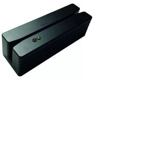Deltacoimp Compact magnetic card reader with USB interface, lane 1 + 2 + 3, juodas Deltaco CMSR-33-USB / POS-420