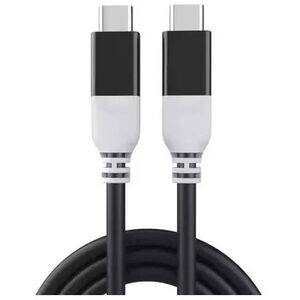 Kabelis USB-C - USB-C, PD100W, USB4 (juodas, 3m)