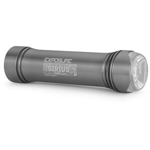 EXPOSURE LIGHTS miesto lempa Sirius Mk9 - with DayBright - Gun Metal Juodas