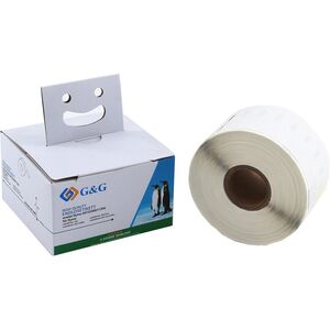 G&G Etiketten 41mm x 89mm sw-ws Komp. m. Dymo 11356/ s0722560