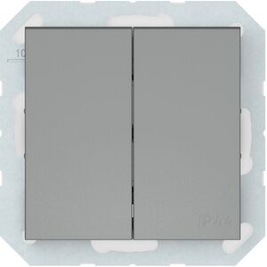 PUSH BUTTON 2G GREY P410-020-22 QR