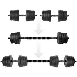 SET OF DUMBBELLS 30 KG CEMENT