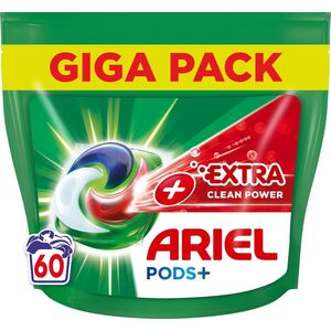 CAPS WASHING ARIEL EXTRA CLEAN 60PCE
