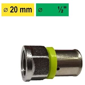FEMALE COUPLING 20 X 2,00 -1/2F