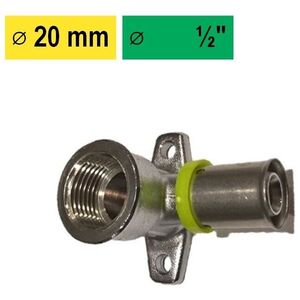 BACKPLATE ELBOW FEMALE 20 X 2,00 -1/2F