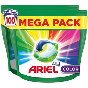 LIQUID TABS ARIEL COLOR 100PCS