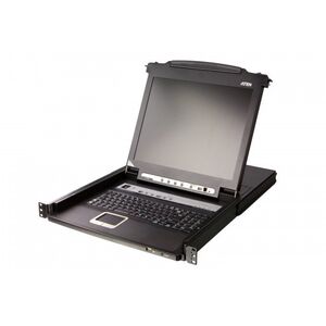 8-Port Single Rail 17.3"