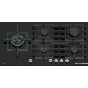 Bosch Serie 6 PPM9A6I40 płyta kuchenna Czarny Wbudowany 90 cm Gaz 5 stref(y)