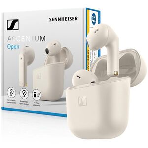 Sennheiser Accentum Open - cream - Bezprzewodowe słuchawki douszne TWS