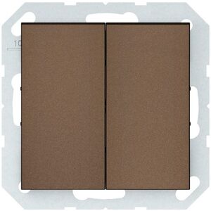 SWITCH 2GANGS LIGHT MOCHA P510-020-12 QR