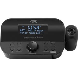 Ραδιόφωνο-ξυπνητήρι Trevi RC85D8 DAB με προβολέα black