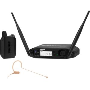 Shure GLXD14+E/MX53-Z4 - Ψηφιακό ασύρματο σύστημα DUAL BAND με πομπό bodypack και μικρόφωνο κεφαλής
