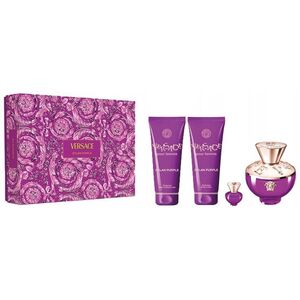 SET VERSACE Dylan Purple Pour Femme EDP spray 100ml + BODY LOTION 100ml + SHOWER GEL 100ml + EDP 5ml