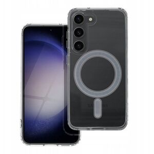 Θήκη CLEAR MAG COVER συμβατή με MagSafe για SAMSUNG S24 FE διάφανη
