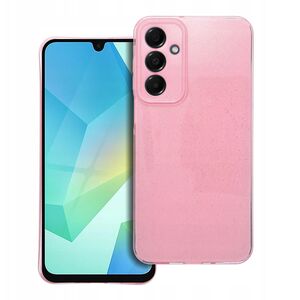 Θήκη CLEAR CASE 2 mm BLINK για SAMSUNG A16 5G / A16 4G ροζ