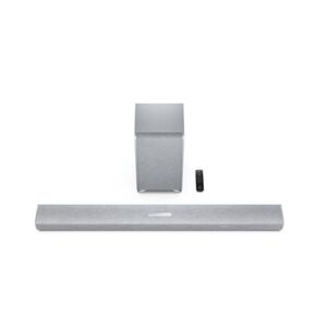Sharp | 5.1.2 Dolby Atmos/DTS:X Soundbar with Wireless Subwoofer | HT-SBW55121(SL) | 650 W | Bluetooth | Silver | Wireless connection