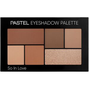 PASTEL Eyeshadow Palette Cienie do powiek So In Love nr 202 - Nude Dress 1op.