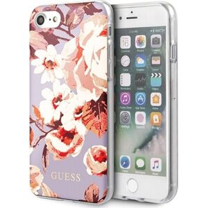 Guess Guess Flower Shiny Collection N2 etui na iPhone SE 2020 / 8 / 7 (lilie)