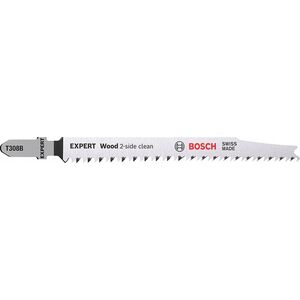 bosch powertools Bosch Expert jigsaw blade T 308 B 'Wood 2-side clean' (25 pieces)