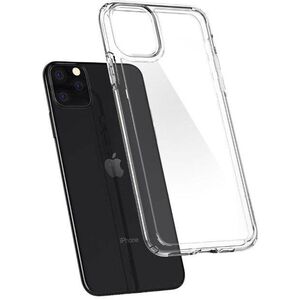 Mocco Ultra Θήκη Πλάτης 1 mm Σιλικόνης για Apple iPhone 11 Pro Max Διαφανής